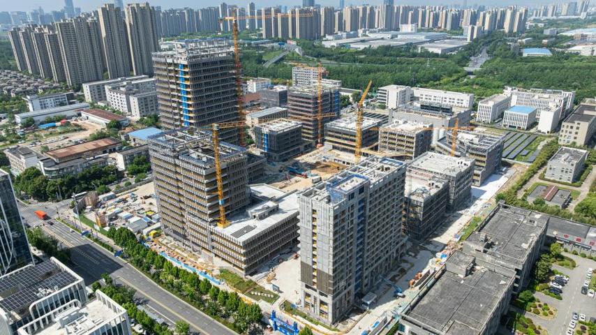 蜀山高科&middot;模数科技港项目建设持续推进
